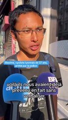 La brigade cycliste de la police municipale distribue les PV à Lyon