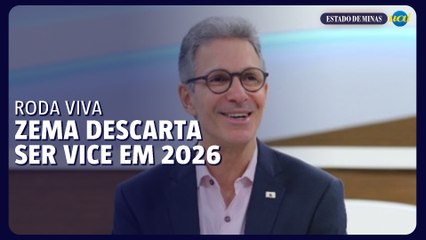Zema descarta ser vice de outro candidato: 'Vou até o fim'