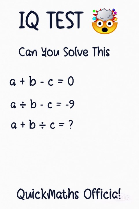 Only High IQ Can Solve 🤯