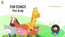 Fun KidsTV 247 Song - Silly Monkey Song - Music for Children