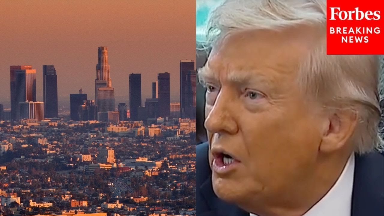 Trump Makes Claim That LA Residents 'Know They're Going To Be Vandalized' Due To High Crime Rates