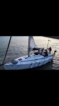Watchet Sea Scouts filmed by Kerry Upchurch rescuing a drifting yacht.