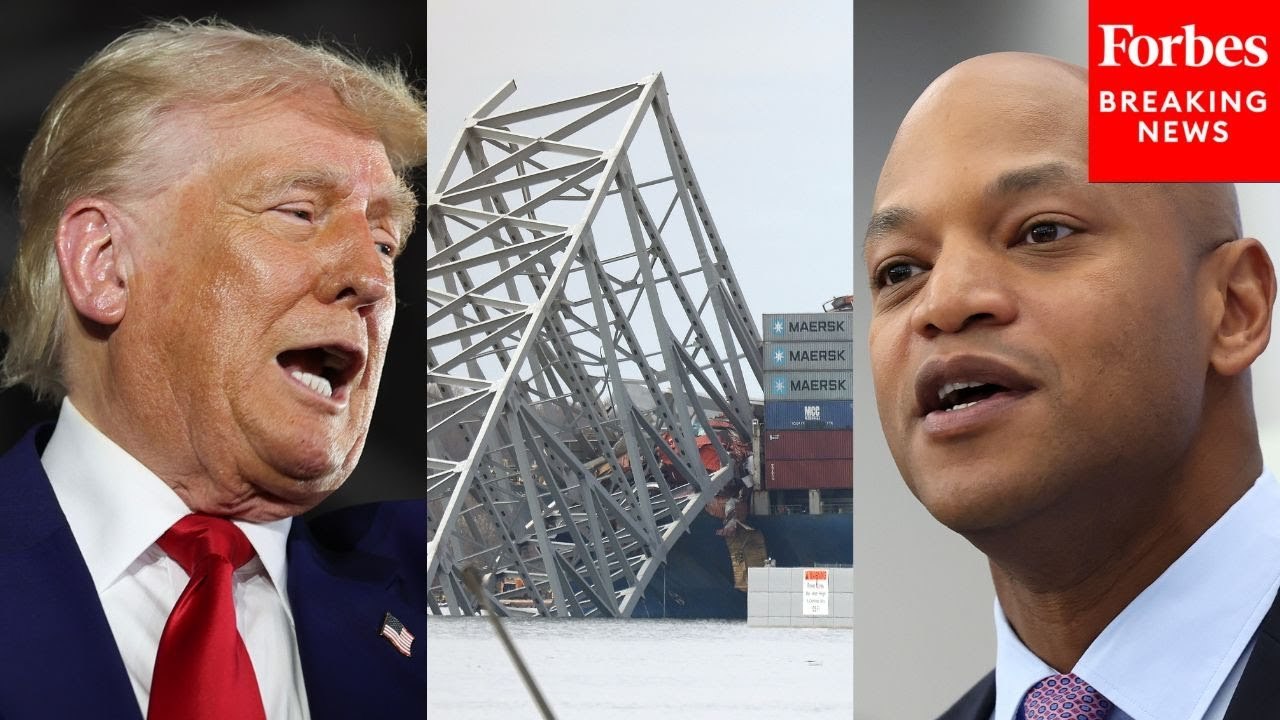 Trump Asked If Funding For Maryland Bridge Is Contingent On 'Wes Moore Cleaning Up The Streets'