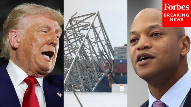 Trump Asked If Funding For Maryland Bridge Is Contingent On 'Wes Moore Cleaning Up The Streets'