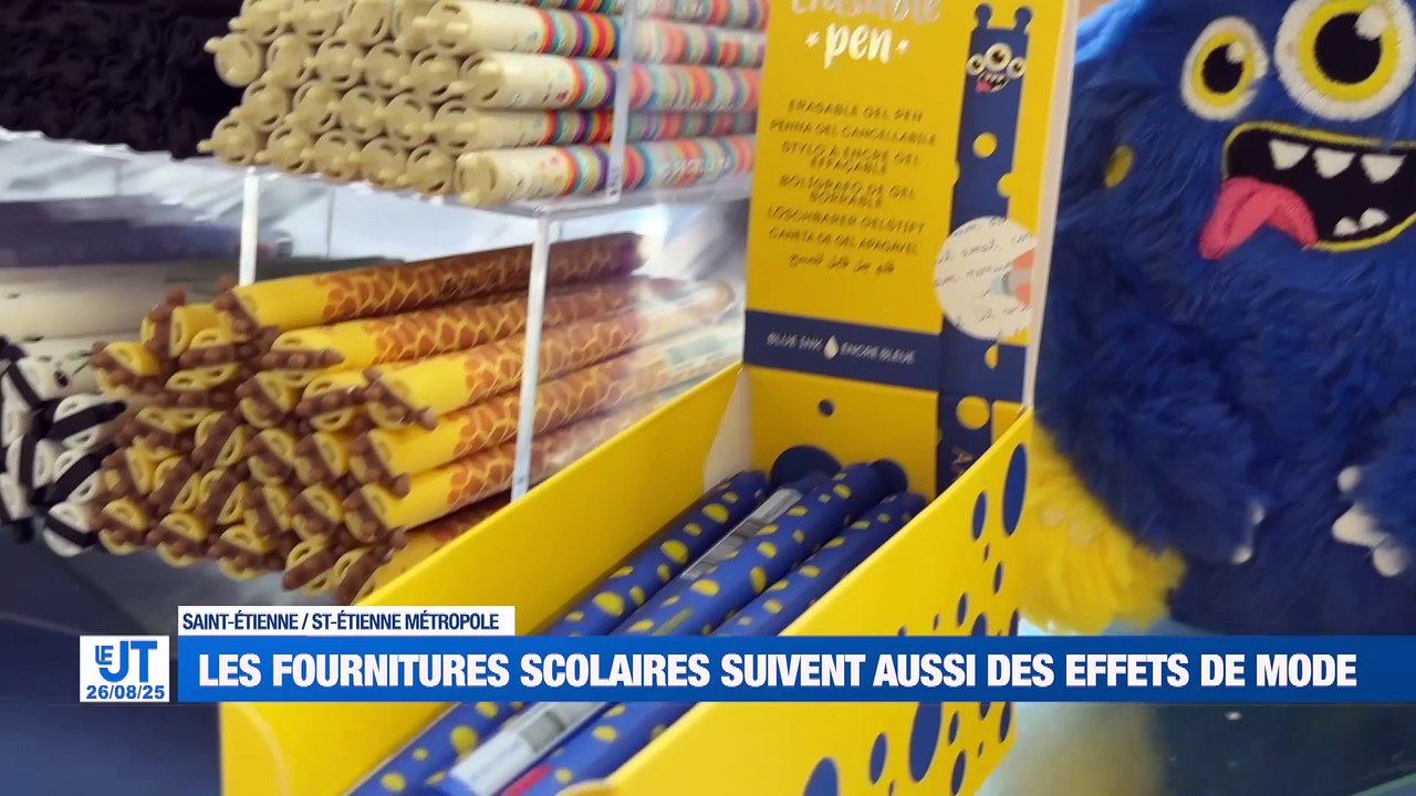 Les fournitures tendances de la rentrée / Elle ouvre seule l'unique commerce de Poncins / Des travaux pour la place île de France