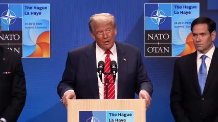 President Trump Holds Press Conference at NATO Summit