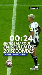 🇫🇷 Hugo Ekitike n’a pas eu le temps face à Newcastle 😮