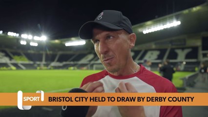 Bristol City held to frustrating draw by Derby County