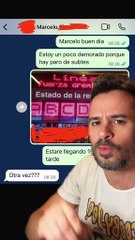 ¡Llegó 15 minutos tarde! Envió un mensaje a su jefe y desató una discusión por WhatsApp