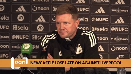 Newcastle United lose late on against Liverpool in emotionally-charged match