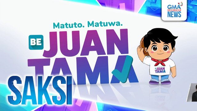 'Be Juan Tama' campaign, inilunsad ng GMA kontra misinformation at disinformation | Saksi