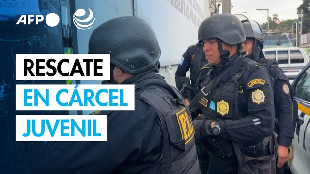 Policía rescata rehenes de pandilleros en cárcel juvenil de Guatemala