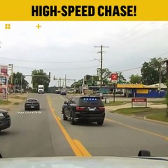 Five Cop Vehicles Got Wrecked in This Wild Sheridan Chase