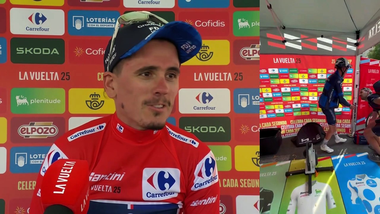 La Vuelta 2025 - David Gaudu : "C'est sûr que j'y pensais à ce maillot Rouge... j'ai débranché le cerveau dans le sprint"