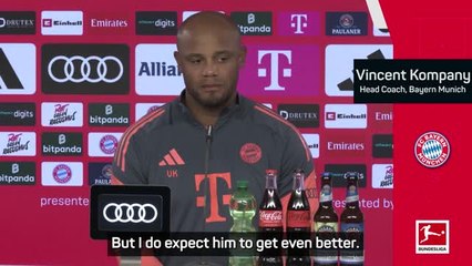 'I expect him to get even better' - Kompany's praise for Olise