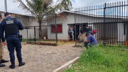 Briga de casal termina com mulher amarrada com corda e intervenção das equipes da PM, GM e Samu