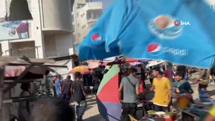 İsrail Gazze Şehri’nde pazar yerini vurdu: 1’i çocuk 4 ölü