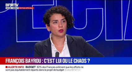Vote de confiance du 8 septembre: "Au lieu de préparer sa rentrée, François Bayrou a préparé sa sortie", affirme Lamia El Aaraje, première secrétaire fédérale du PS Paris