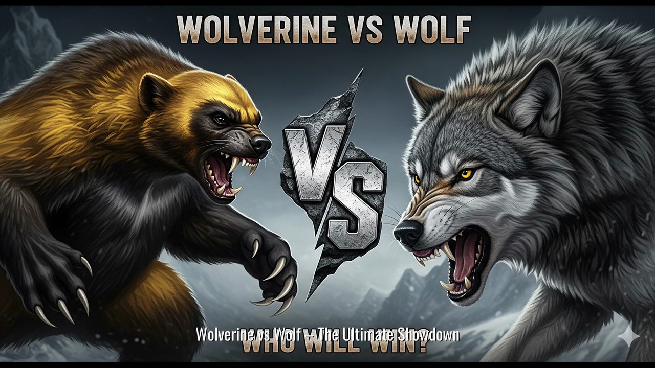 0056 Wolverine vs Wolf: The Arctic Showdown - video Dailymotion