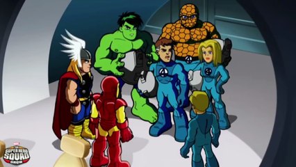 Süper Hero Squad Türkçe dublaj fantastik 4 ve yenilmezler skrullara karşı