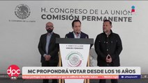 Movimiento Ciudadano propondrá que el voto empiece a los 16 años | DPC con Paola Rojas