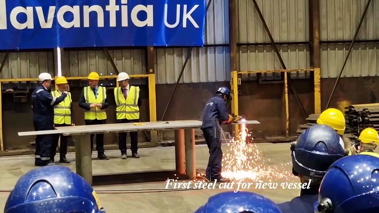 Scottish Secretary at Navantia UK’s plant in Methil