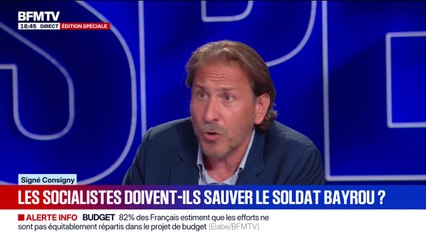 Vote de confiance du 8 septembre: "Il faut construire ce compromis" assure Jérôme Guedj, député PS de l'Essonne