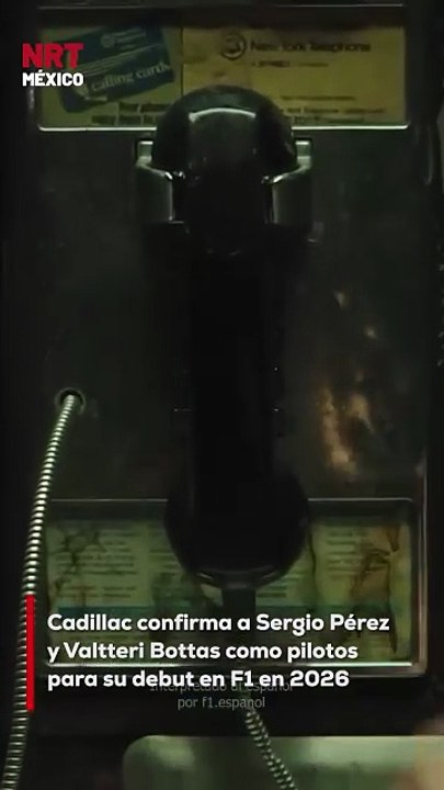 Cadillac confirmó que Sergio “Checo” Pérez y Valtteri Bottas serán sus pilotos cuando el equipo debute en la Fórmula 1 en 2026. Ambos aportan amplia experiencia y carreras exitosas.
