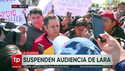 Suspenden audiencia de Edman Lara por un proceso por terrenos hasta el 2 de septiembre por ausencia del denunciante