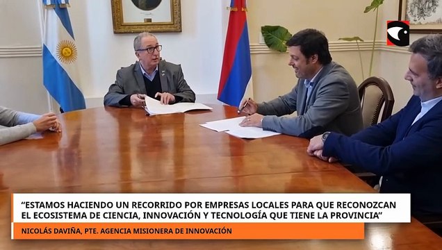Estamos haciendo un recorrido por empresas locales para que reconozcan el ecosistema de ciencia