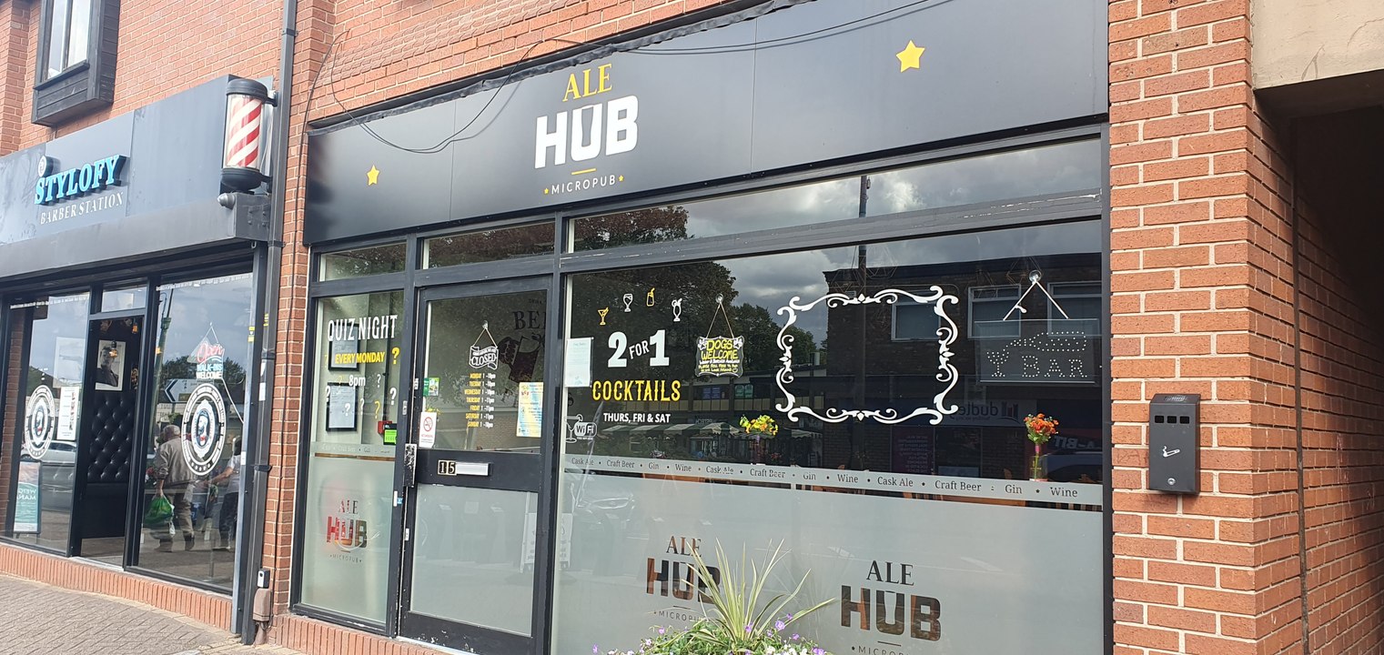 Ale Hub in Kingswinford suddenly closes doors