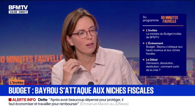 Budget 2026: Le surendettement nous guette , affirme Amélie de Montchalin, ministre des Comptes publics