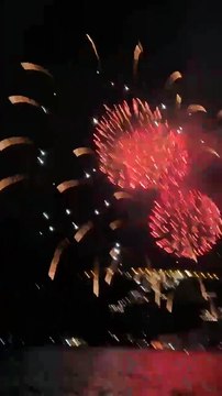 Positano (SA) - Lo spettacolo pirotecnico in onore di Santa Maria Assunta (16.08.25)