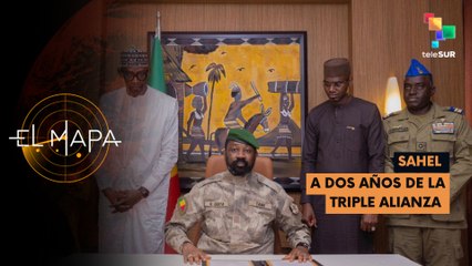 Confederación de la Alianza de los estados del Sahel | Mapa 26-08-25