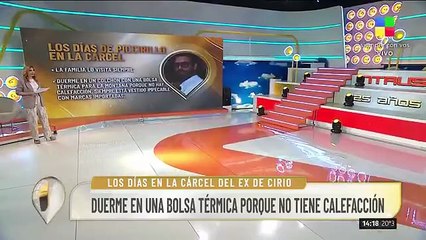 Lectura de la causa, sin Internet y bolsa térmica: cómo son los difíciles días de Elías Piccirillo en la cárcel