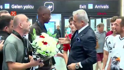 Beşiktaş için İstanbul'a geldi!