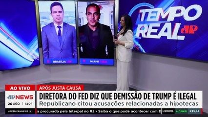 Donald Trump demite diretora do Banco Central, que recorre à Justiça | TEMPO REAL