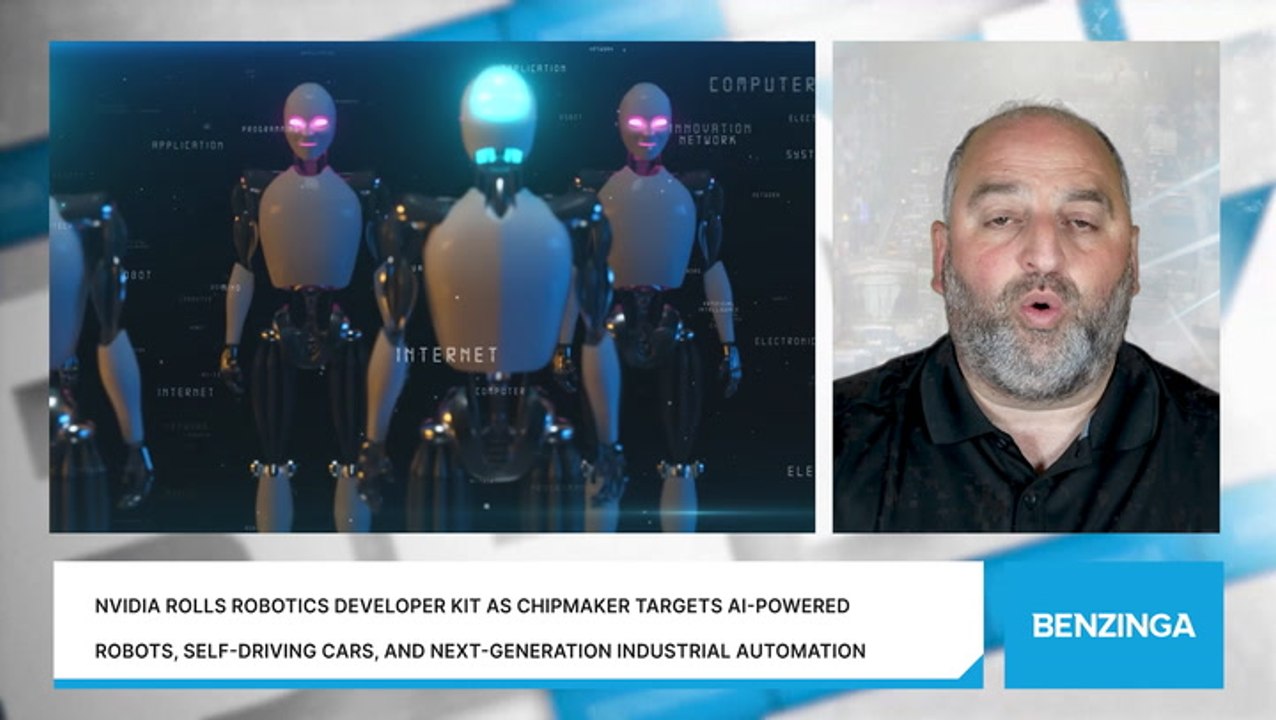 Nvidia Rolls Robotics Developer Kit As Chipmaker Targets AI-Powered Robots, Self-Driving