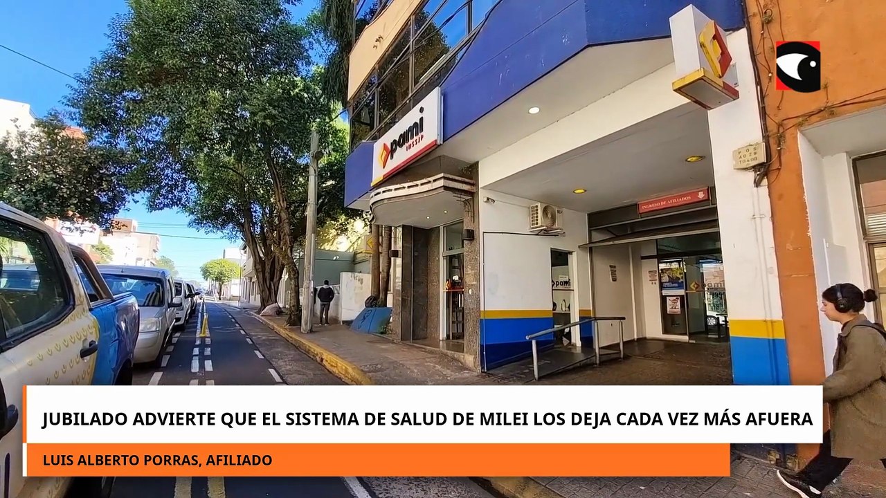 Jubilado advierte que el sistema de salud de Milei los deja cada vez más afuera