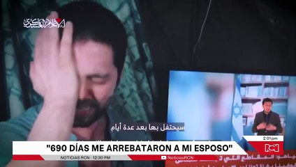 Colomboisraelí lleva más de 600 días secuestrado por Hamás: su esposa espera su liberacíón