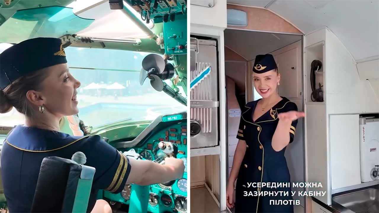 VDNHが伝説のTu-134「ウクライナ」の内部を公開