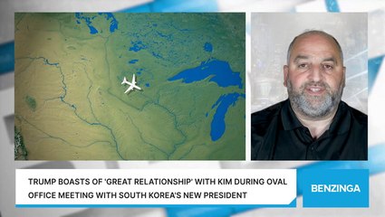 Trump Boasts Of 'Great Relationship' With Kim During Oval Office Meeting With South Korea's New President