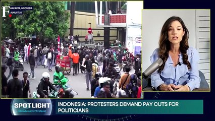 Indonesia: Clashes As Youth Protest With Manga Flags Against Lawmakers' Salary Hike |Spotlight |N18G