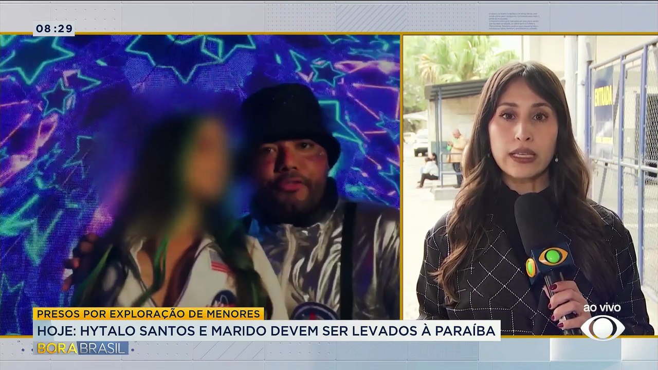 Hytalo Santos e marido devem ser transferidos à Paraiba