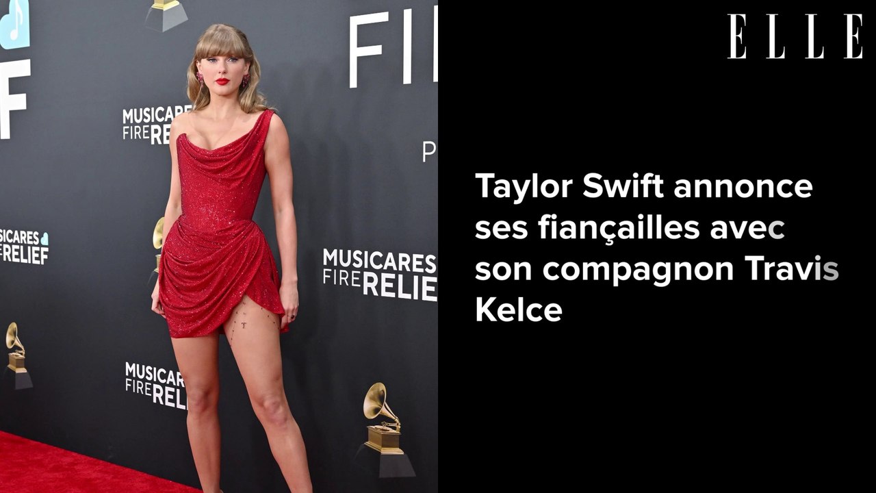 Taylor Swift annonce ses fiançailles avec son compagnon Travis Kelce