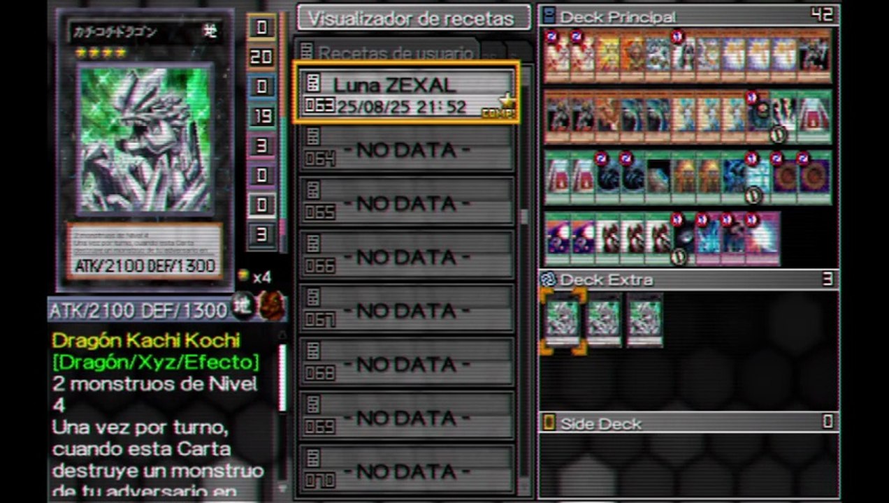 Yu-Gi-Oh! 5D's Tag Force 6 Español - Luna (ZEXAL) Fan Deck Profile RJ ANDA #5Ds #zexal