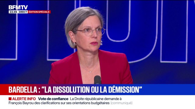 Départ d'Emmanuel Macron: Je pense qu'il va devenir inéluctable , estime Sandrine Rousseau, députée Les Écologistes