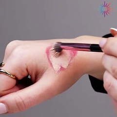 The right way to mix blush and concealer