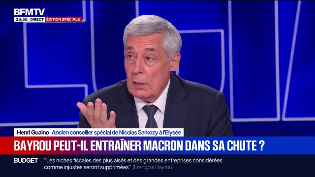 Démission d'Emmanuel Macron: Je crois que ce serait catastrophique pour les institutions , estime Henri Guaino, ancien conseiller spécial de Nicolas Sarkozy à l'Élysée