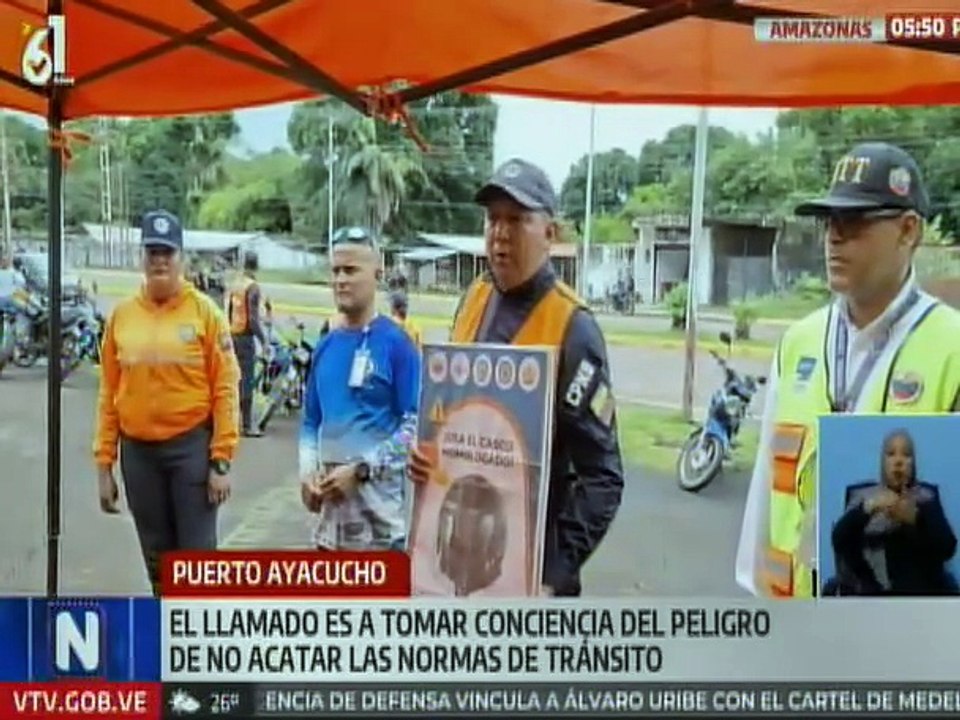 Amazonas | Campaña vial "Si enciendes tu moto, no apagues tu vida" busca prevenir accidentes viales